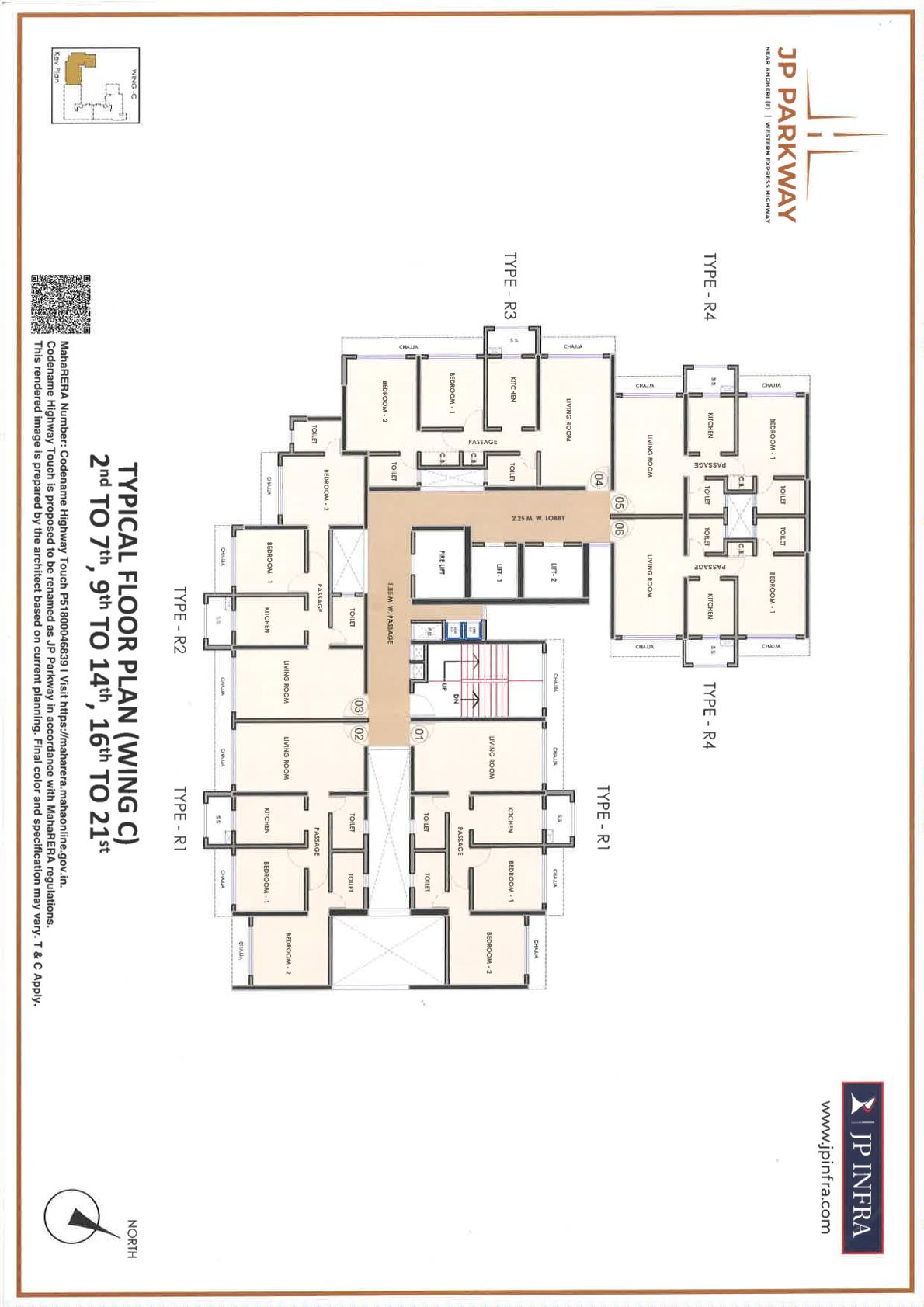 C Wing Plan